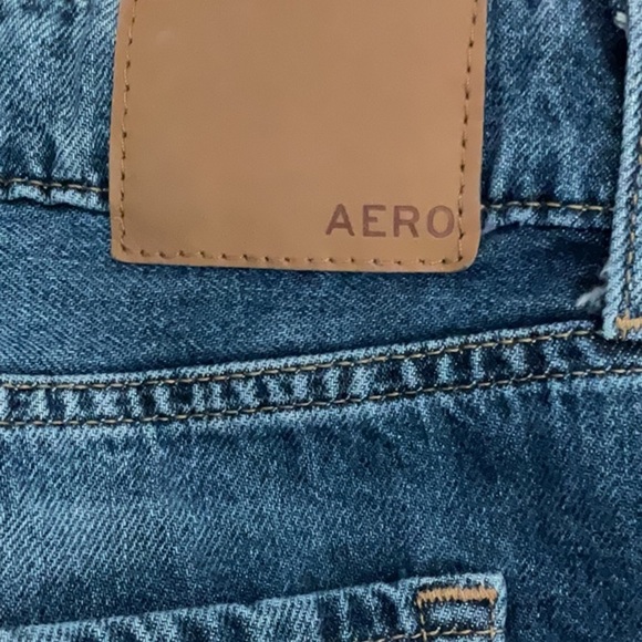 Aeropostale Wide Leg Jeans Women's High Rise Size 12 - Picture 13 of 14